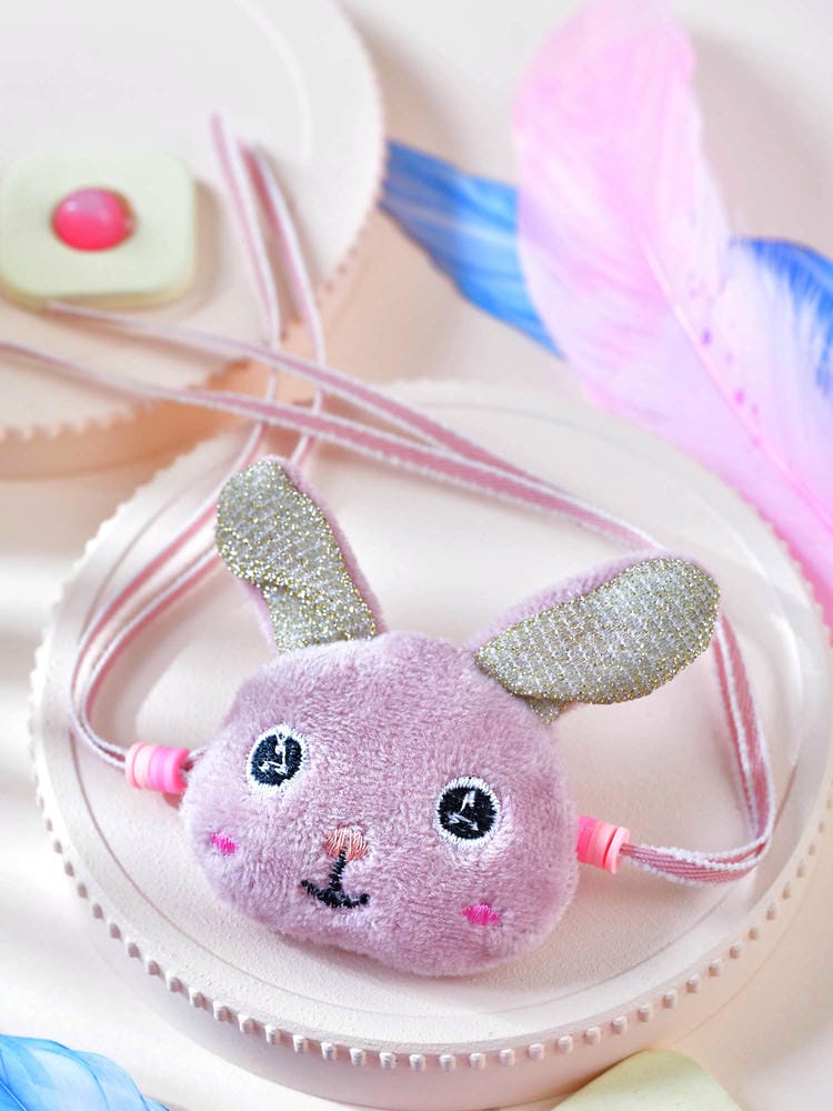 Soft toy rabbit fabric Rakhi for kids and newborns