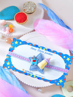 Asthetika baby bottle kids Rakhi in packaging