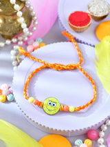 Smiley motif kids Rakhi