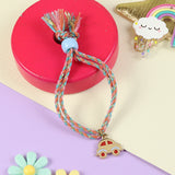 Car motif kids bracelet Rakhi with adjustable drawstring