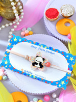 Asthetika panda Rakhi in gift packaging