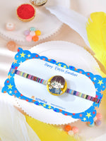 Asthetika wizard charm bracelet Rakhi in packaging