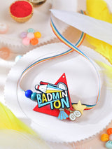 Badminton motif kids Rakhi