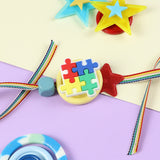 Jigsaw puzzle charm motif kids Rakhi