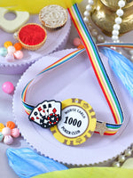 Poker cards motif kids Rakhi