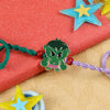 Superhero kids Rakhi, laid flat