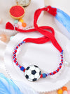 Football motif kids Rakhi
