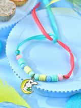 Rabbit metal charm kids Rakhi