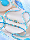 Evil eye metal charm set of 2 kids Rakhis