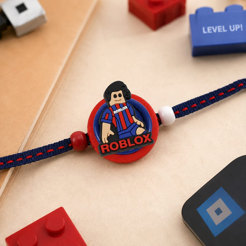 Gamer tie-up Rakhi, laid flat