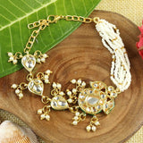 Kundan Stone Beaded Strands Bracelet
