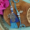 Evil Eye Hamsa Bhaiya Bhabhi Rakhi Pair