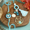 Evil Eye Charms Bhaiya Bhabhi Rakhi Pair