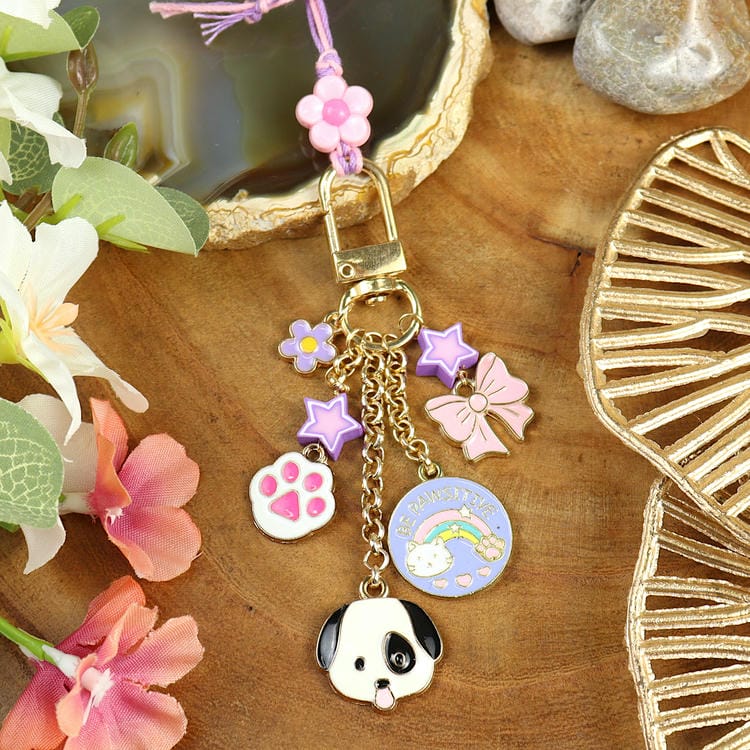 Be Pawsitive Pet Lover Bag Charm Lumba for Girls