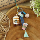 Coffee Lapel Pin Lumba, laid flat