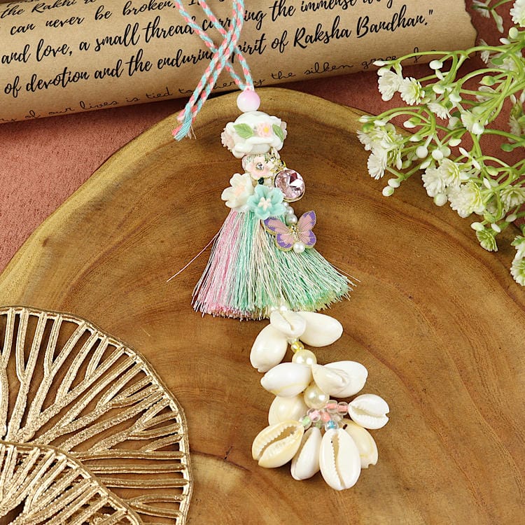 Pastel Tassel Butterfly Lumba, laid flat