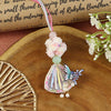 Fancy Rose Ball Butterfly Lumba, laid flat