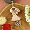 Diamond Brooch Tassel Lumba, laid flat