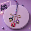 Sajja Boys Safety Pin Lumba, laid flat