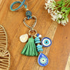 Evil Eye Boho Bag Charm Lumba for Girls