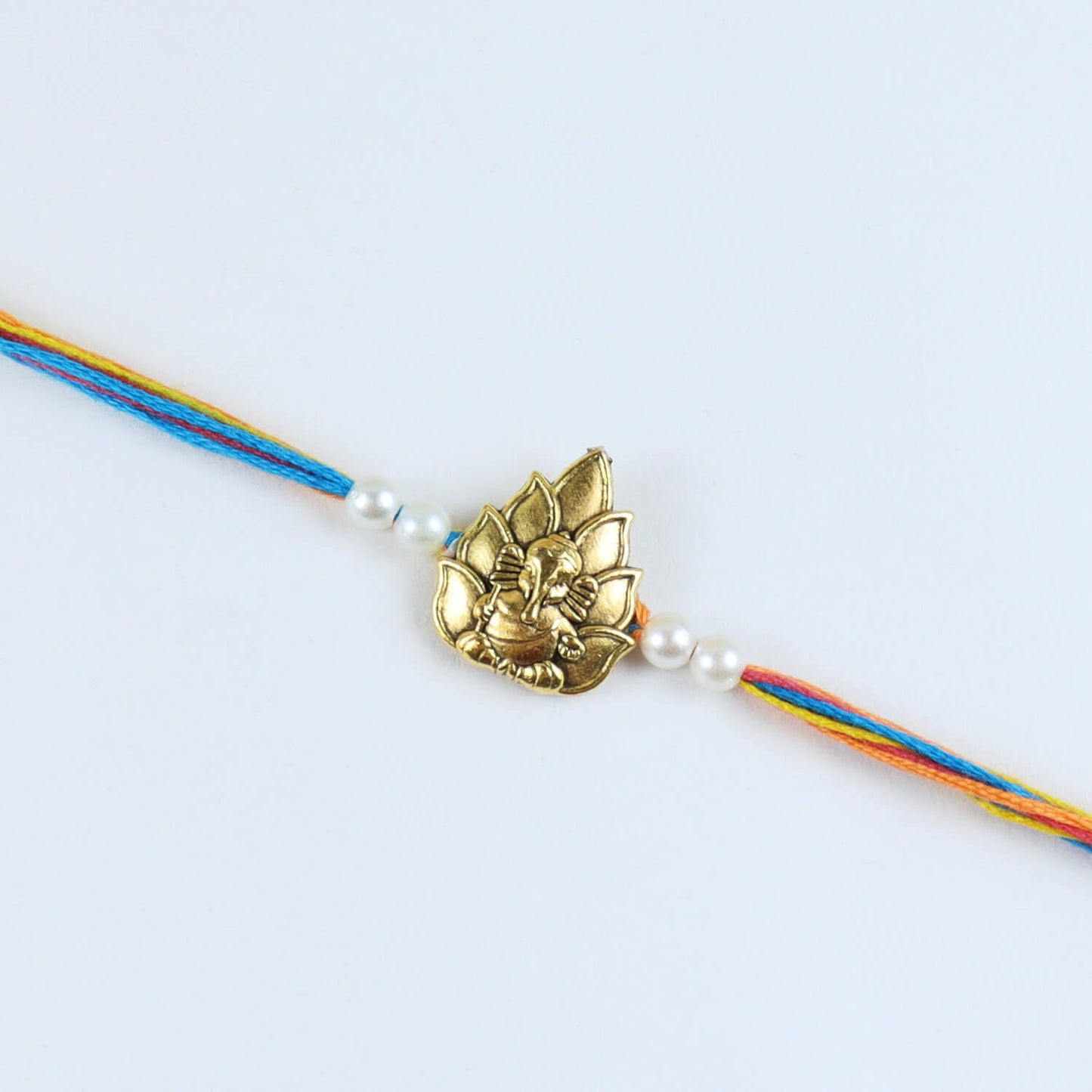 Ganesha Rakhi with Fancy Tassels