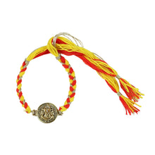 Load image into Gallery viewer, Ganesha Charm Braided Rakhi
