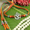 Om Charm Rudraksha Thread Rakhi