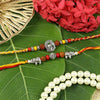 Set of 2 Shiva Elephant Rakhis – Designer Rakhi by Asthetika for Raksha Bandhan