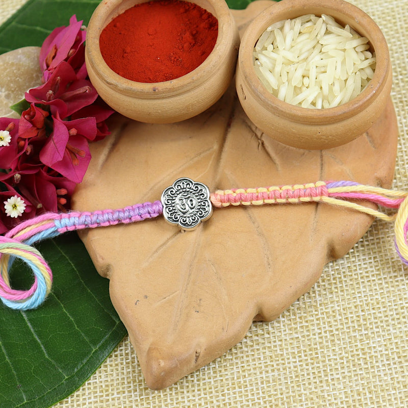 OM Braided Multi-Thread Rakhi