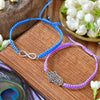 Infinity Hamsa Bracelet Rakhis Set of 2
