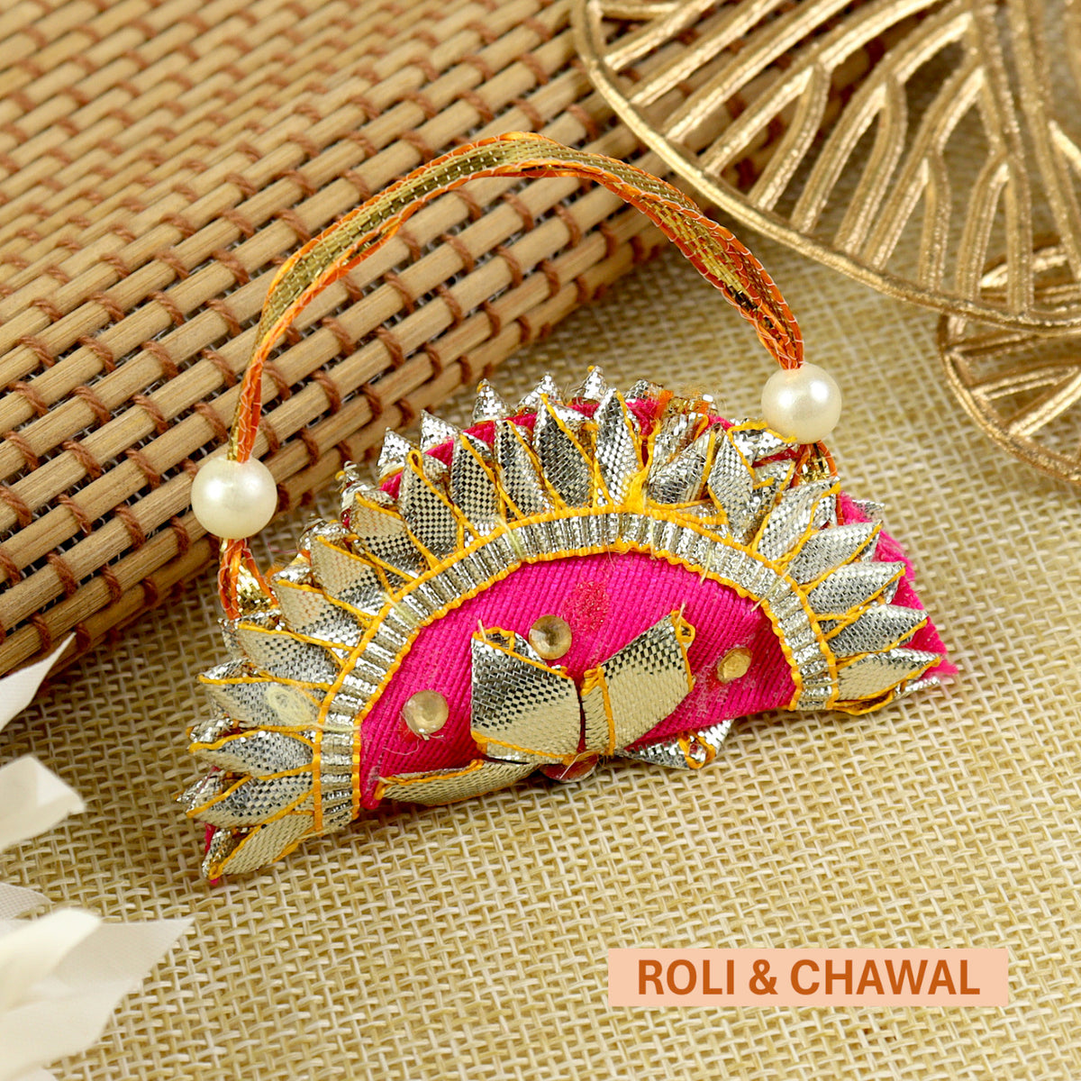 Gota Patti Bag with Roli Chawal