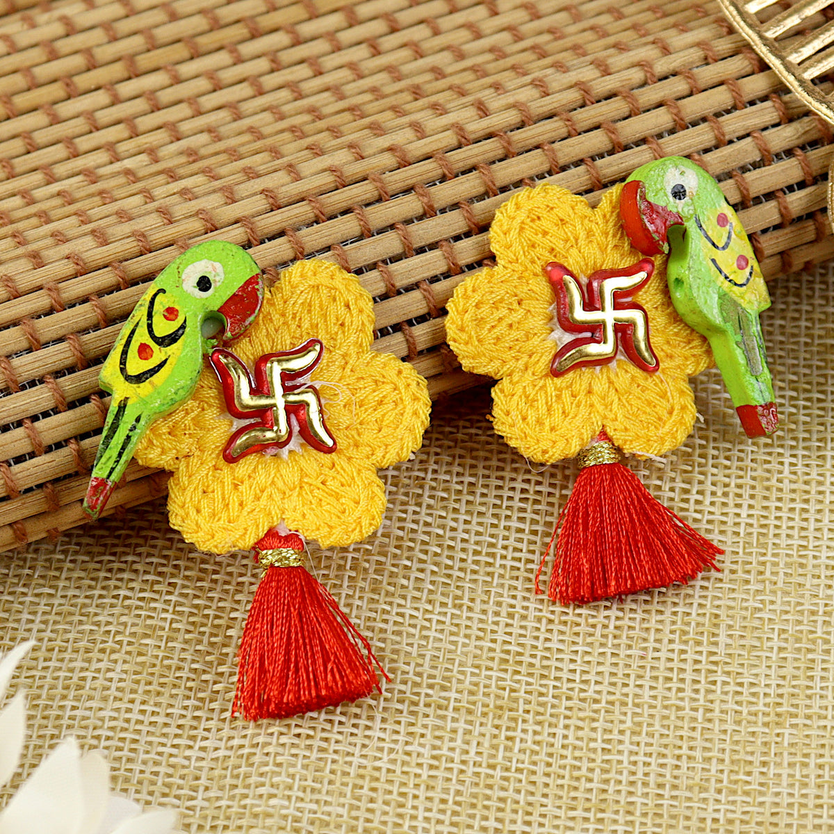 Parrot Crochet Tassel Soon for Raksha Bandhan