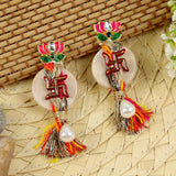 Meena Lotus Swastik Tassel Soon