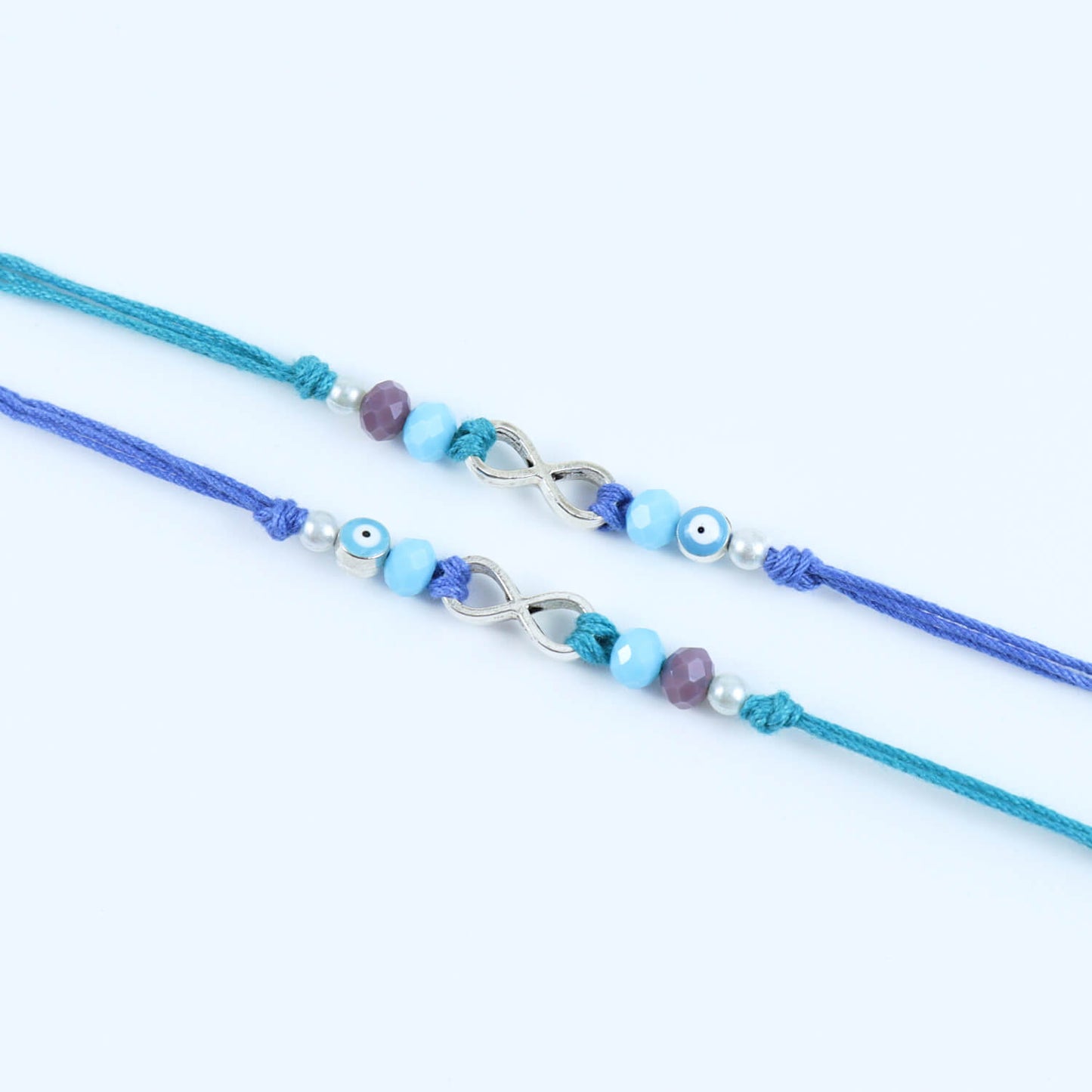 Infinity Evil Eye Rakhi - Set of 2