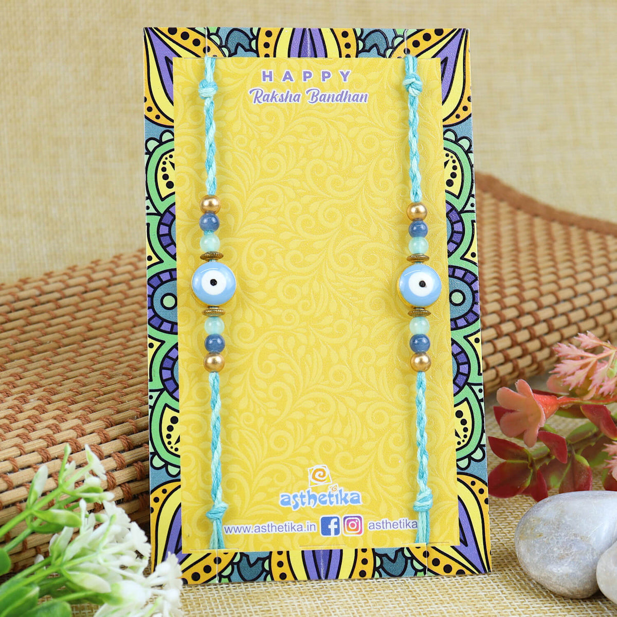 Evil Eye Rakhis - Set of 2