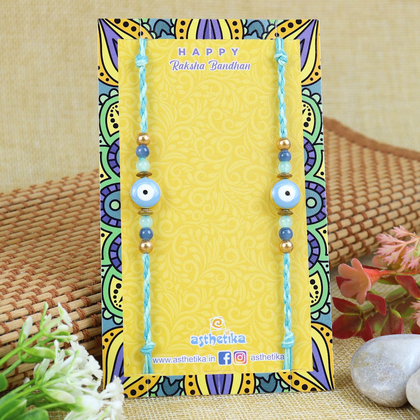 Evil Eye Rakhis - Set of 2