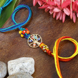 Evil Eye Petals Rakhi