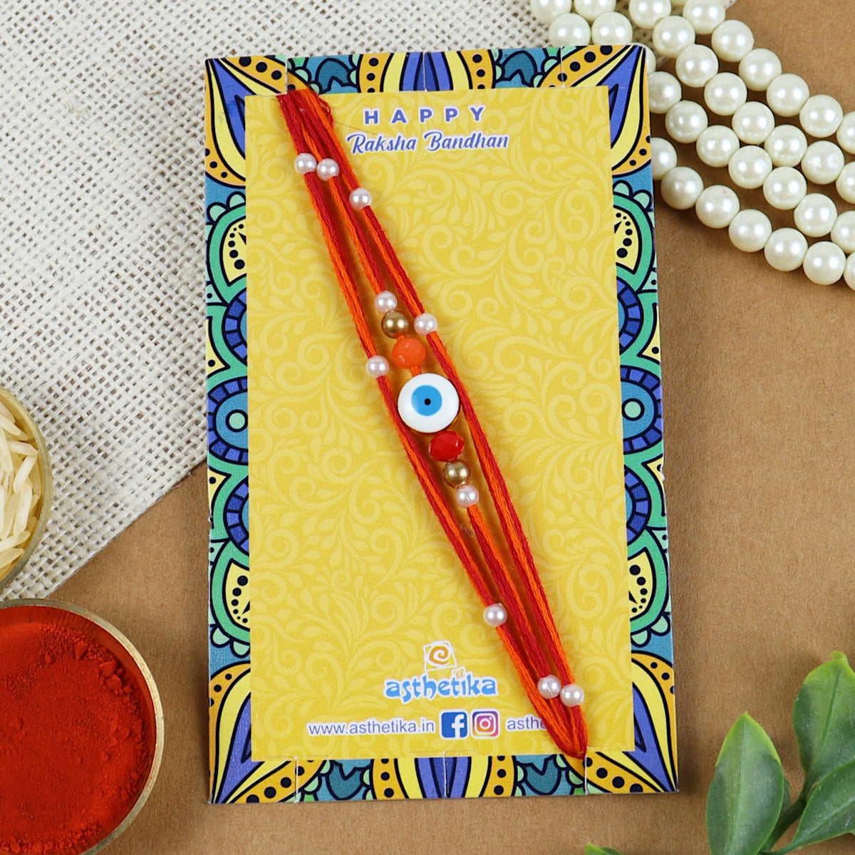 Evil Eye 1 Meter Long Rakhi