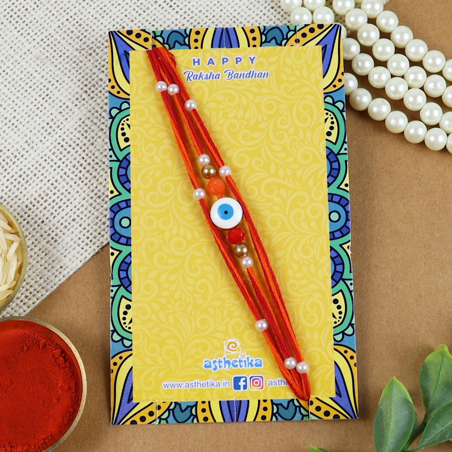 Evil Eye 1 Meter Long Rakhi