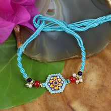 Load image into Gallery viewer, Meenakari Beaded Rakhi
