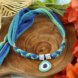 Evil Eye Woven Thread Rakhi