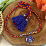 Evil Eye Hamsa Colourful Beads Rakhi