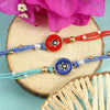 Hamsa Evil Eye Rakhis [Set of 2]