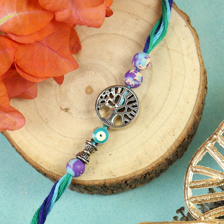 Tree of Life Evil Eye Rakhi
