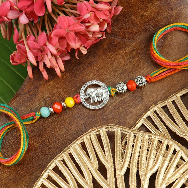 Elephant Charm Rakhi