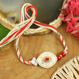 Meena Diamond Stone Rakhi