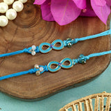 Infinity Evil Eye Rakhis [Set of 2]