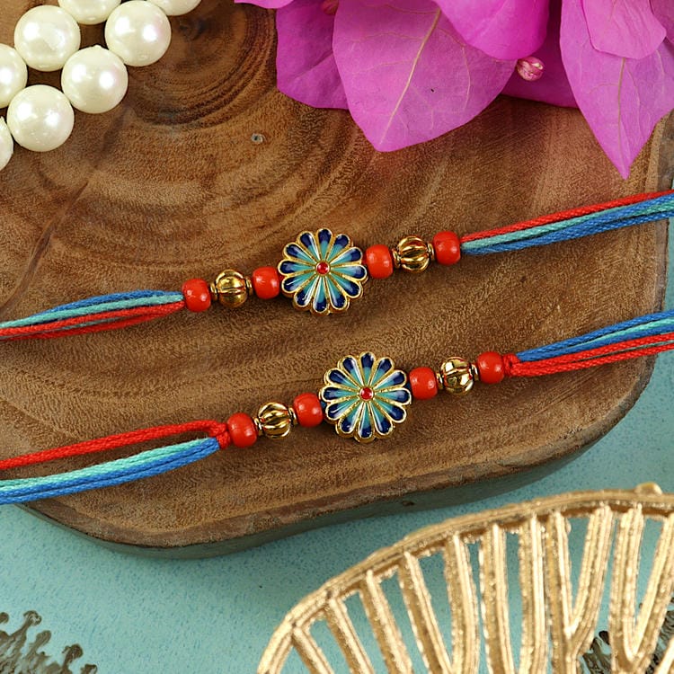 Meena Stone Rakhis [Set of 2]