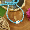 Elephant Evil Eye Weaved Thread Rakhi