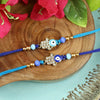 Set of 2 Evil Eye Hamsa Rakhis – Designer Rakhi by Asthetika for Raksha Bandhan